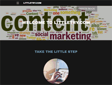 Tablet Screenshot of littletry.com